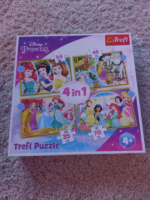 Puzzle Trefl cu printese 4 in 1