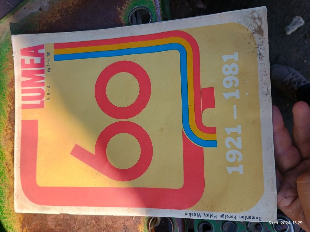 Colecția de reviste LUMEA 1980 1981 1982 1983