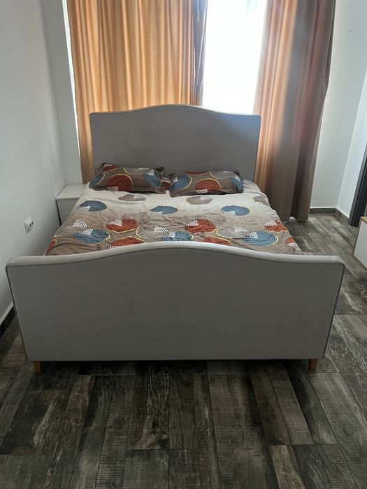 Vand pat si saltea 140 cm