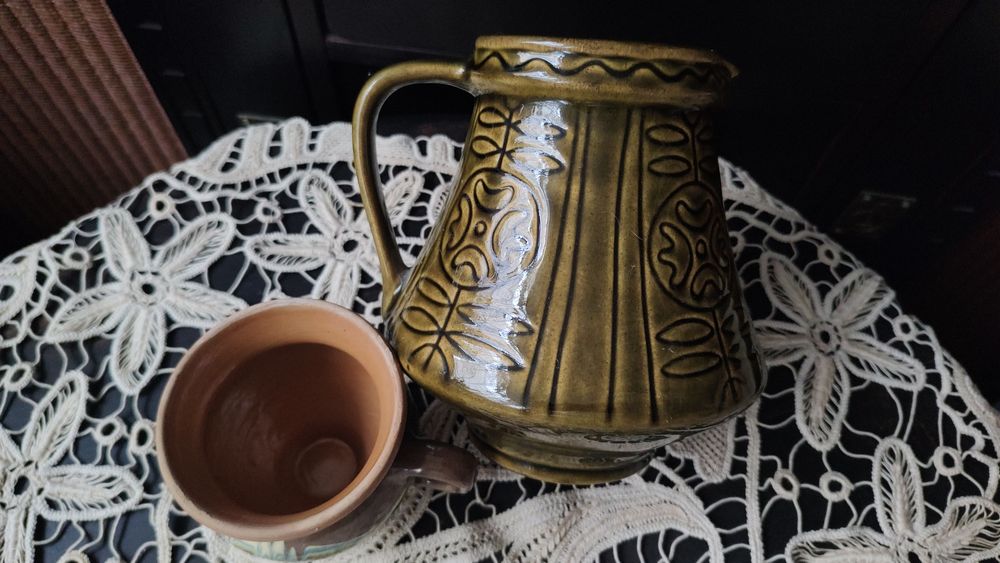carafă ceramica+ ceașcă
