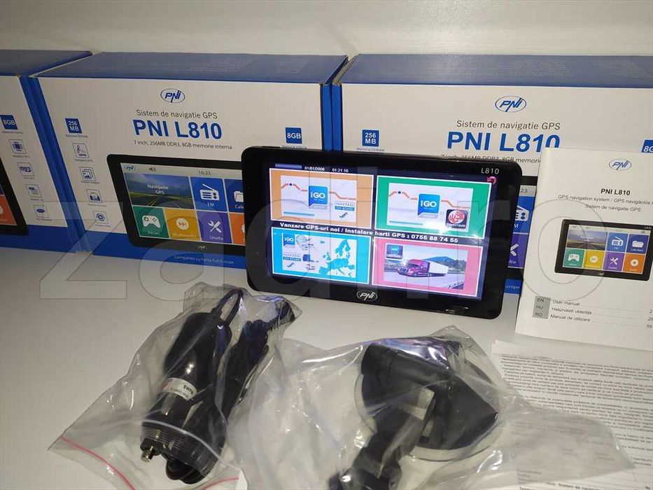 Gps-PNI-L810-camion-full europa(romania)-garantie 2ani