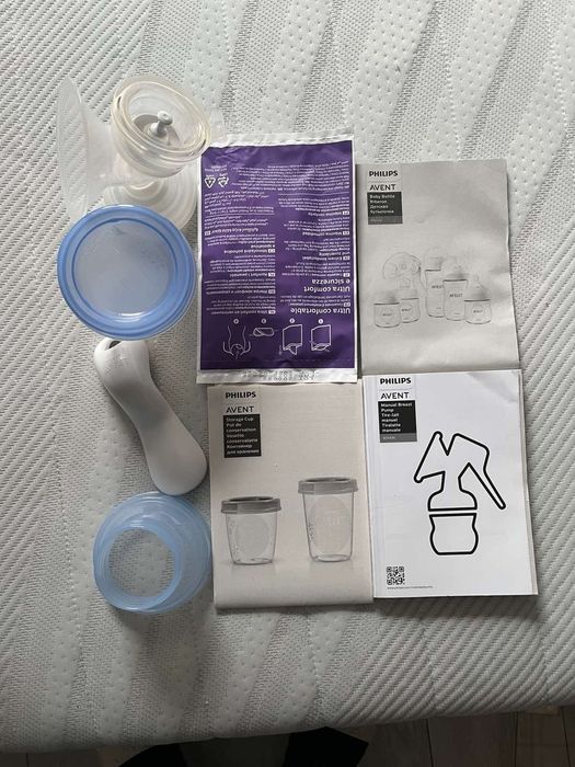 Помпа ръчна Филипс за бебешка кърма, не употребявана