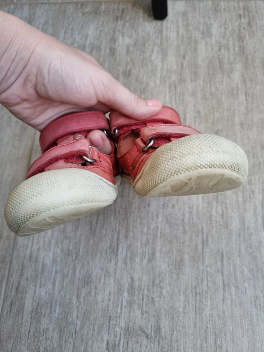 Sandale Naturino 25, stare de joaca joaca, rosii unisex