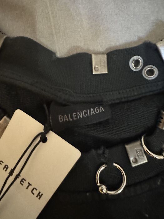 Balenciaga дълга мъжка тениска