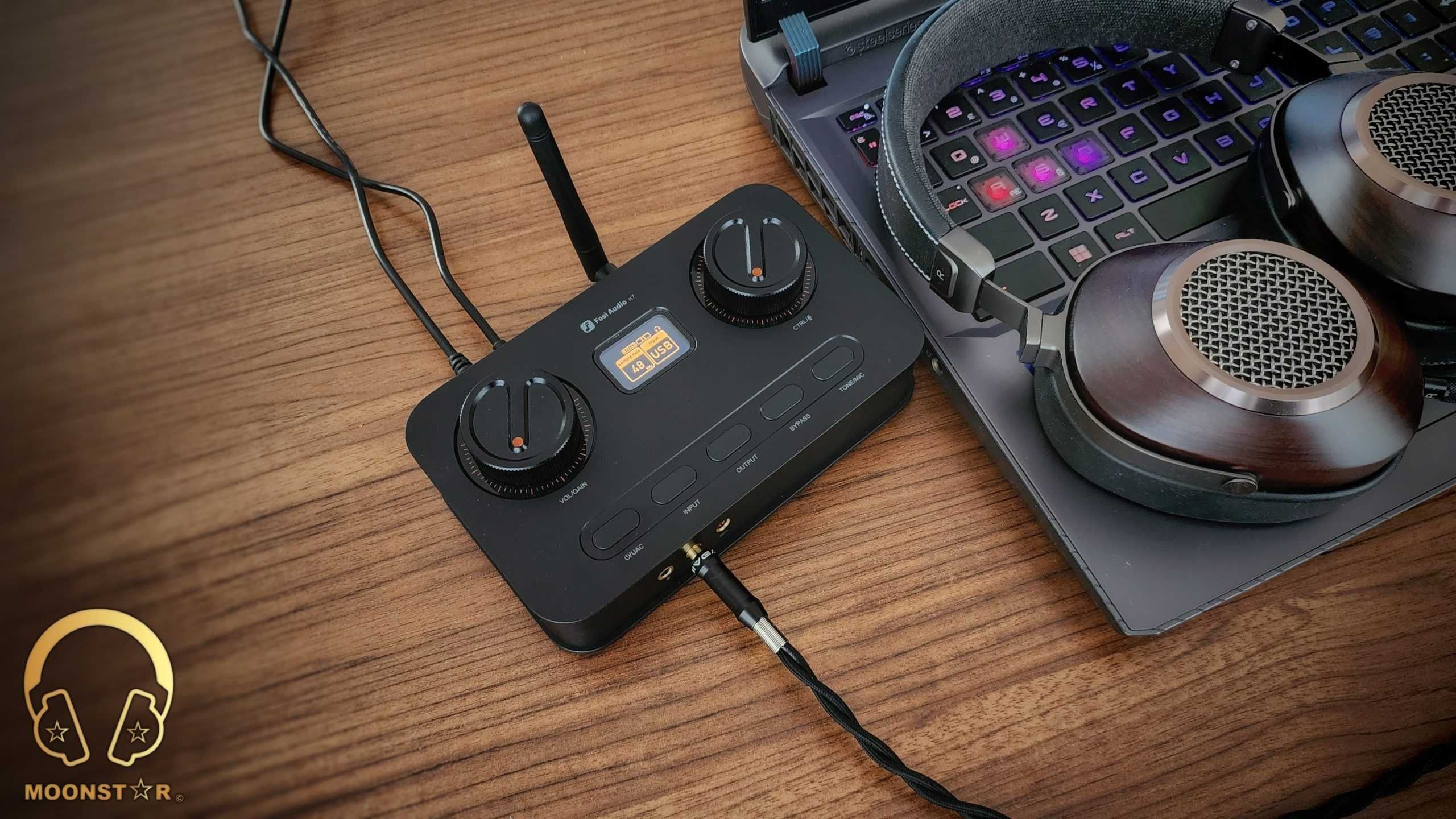 Fosi Audio K7 Desktop DAC Headphone Amplifier Nou, Cutie, Garantie
