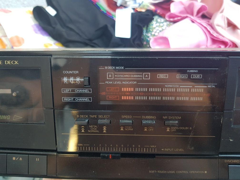 Vand dubluradiocasetofon JVC