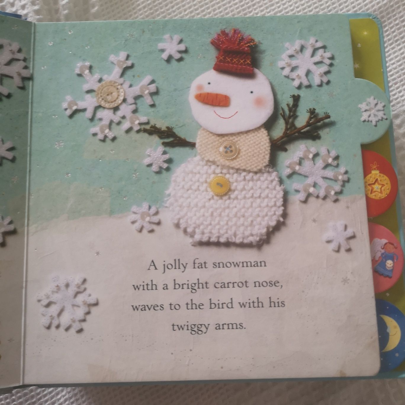 Baby's First Christmas carte+CD colinde Usborne