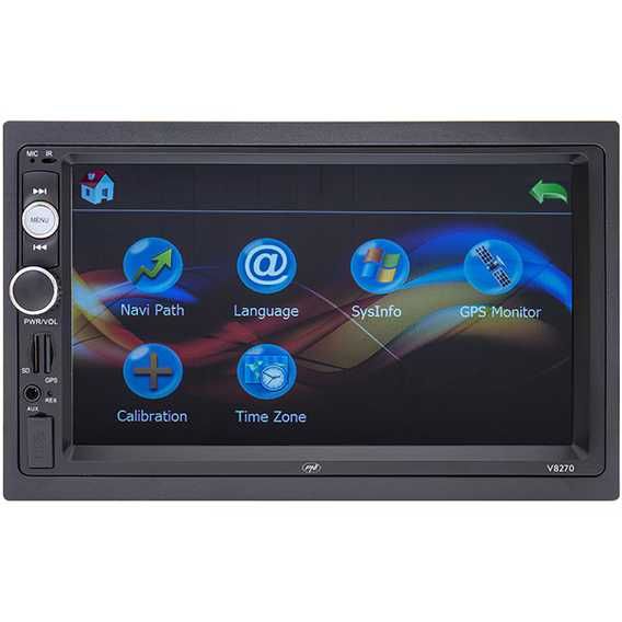 Media receiver auto PNI V8270, 4 x 50W, Bluetooth, GPS, USB