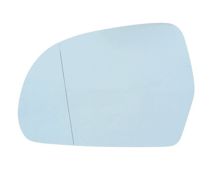 Geam oglinda Audi A3 2008-2010, A4/A5 B8 2008-2010, A6 10.2008-03.2011, A8 2007-2010, Q3 8U 2011-2015, Skoda Octavia 2 2008-2013, Superb 2008-2013 partea stanga BestAutoVest Albastra Asferica Cu incalzire