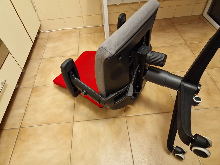 Scaun ergonomic de birou, Profim Raya Red, calitate industriala