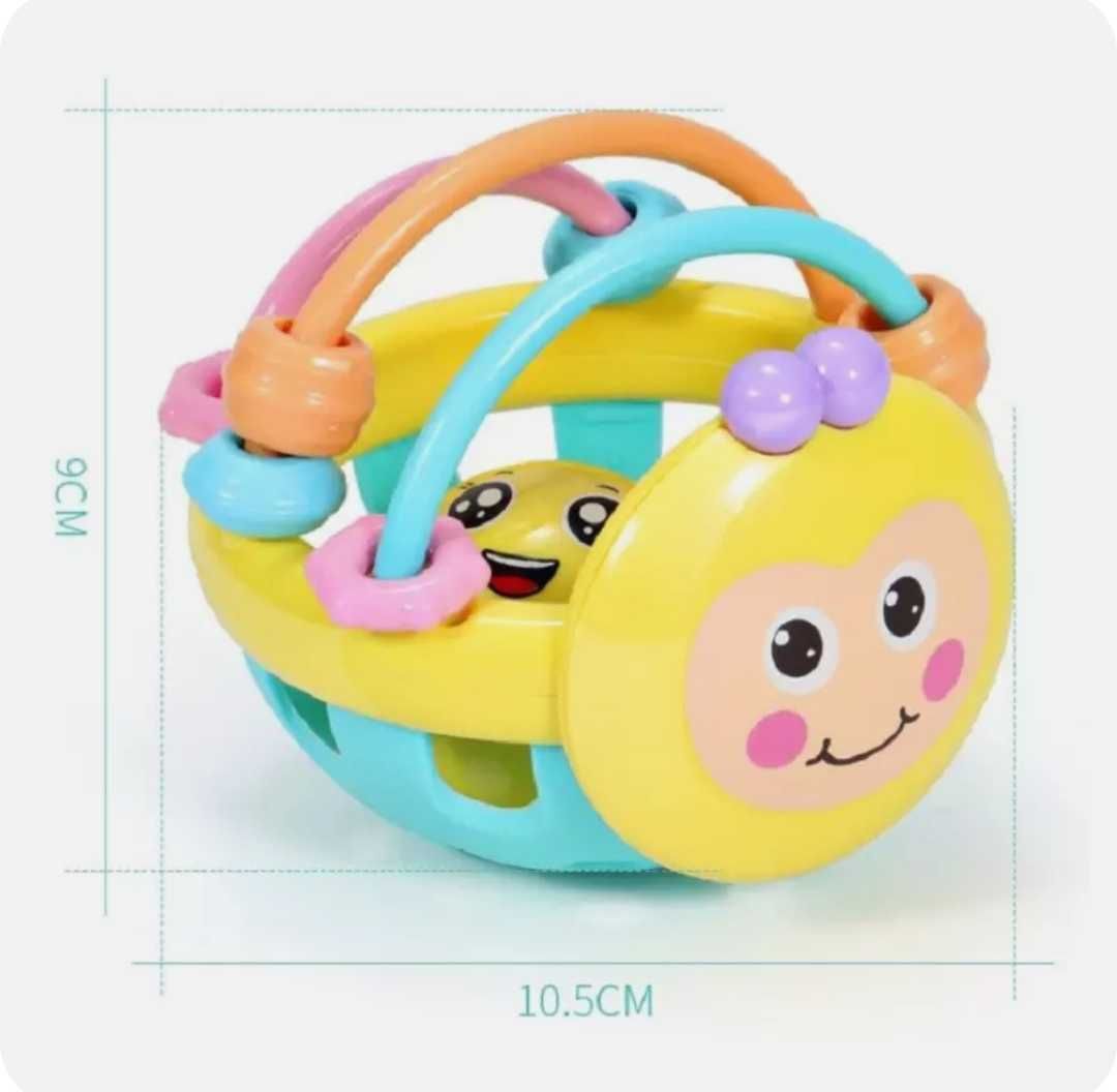 Продается детская развивающая игрушка-погремушка  "Пчёлка"