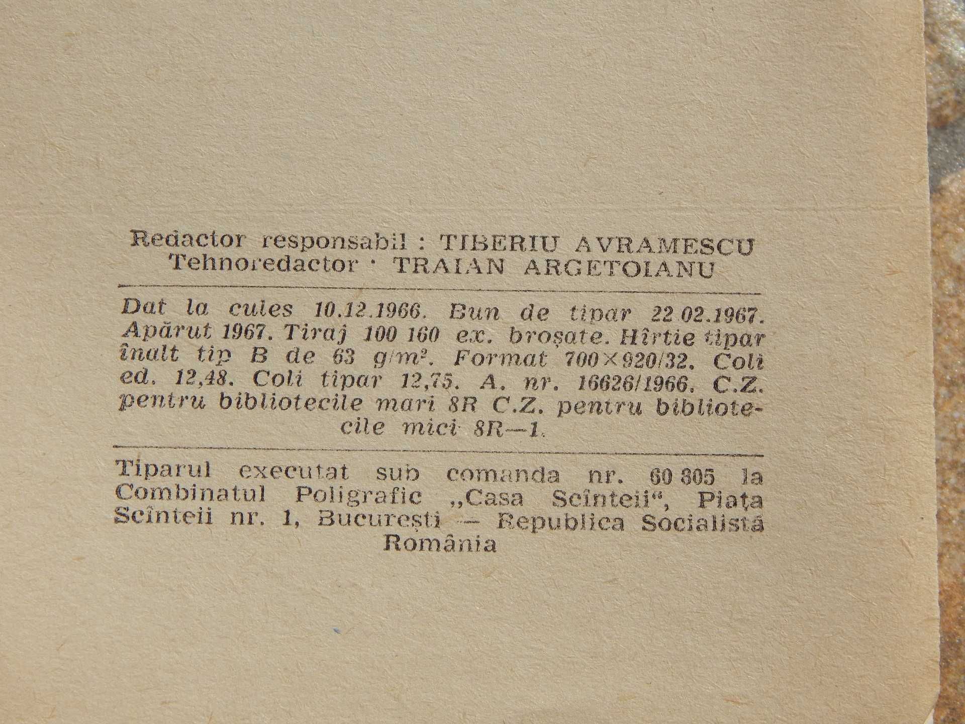 Doine si lacramioare Vasile Alecsandri poezii BPT 1967