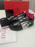 Valentino Garavani VL7N BLACK Leather Lux Sneakers 40,41,42,43,44,45