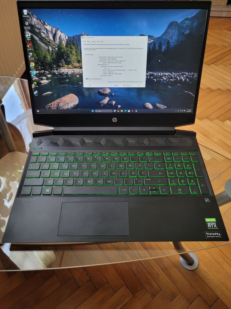Vand Laptop Gaming HP Pavilion Rtx 3050 Ti