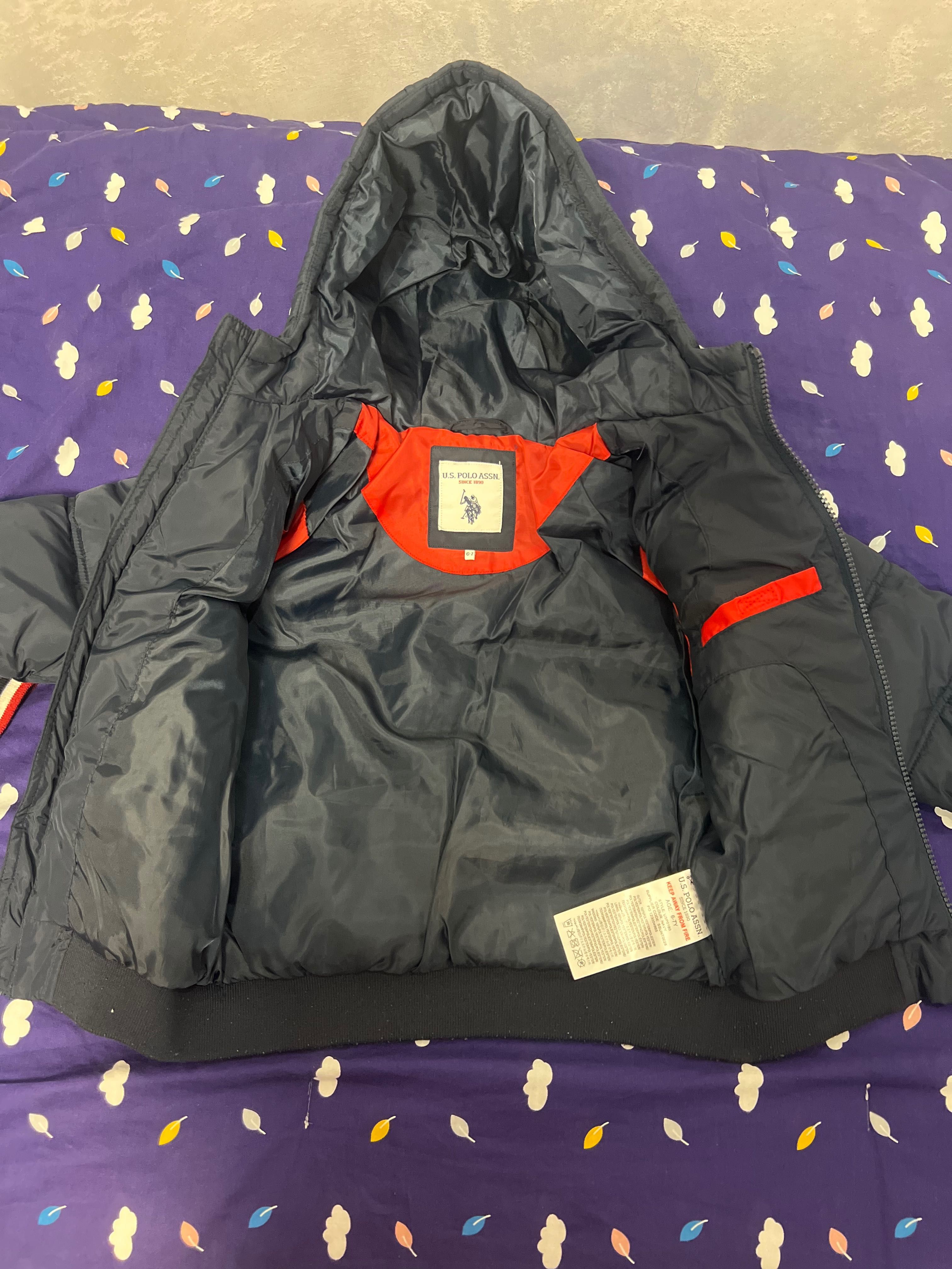 Яке есен-зима  U.S. POLO ASSN. 6-7 годишни момчета
