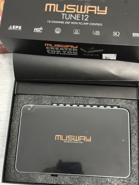 Vand procesor de sunet Musway Tune 12  si amplificator PheonixGold