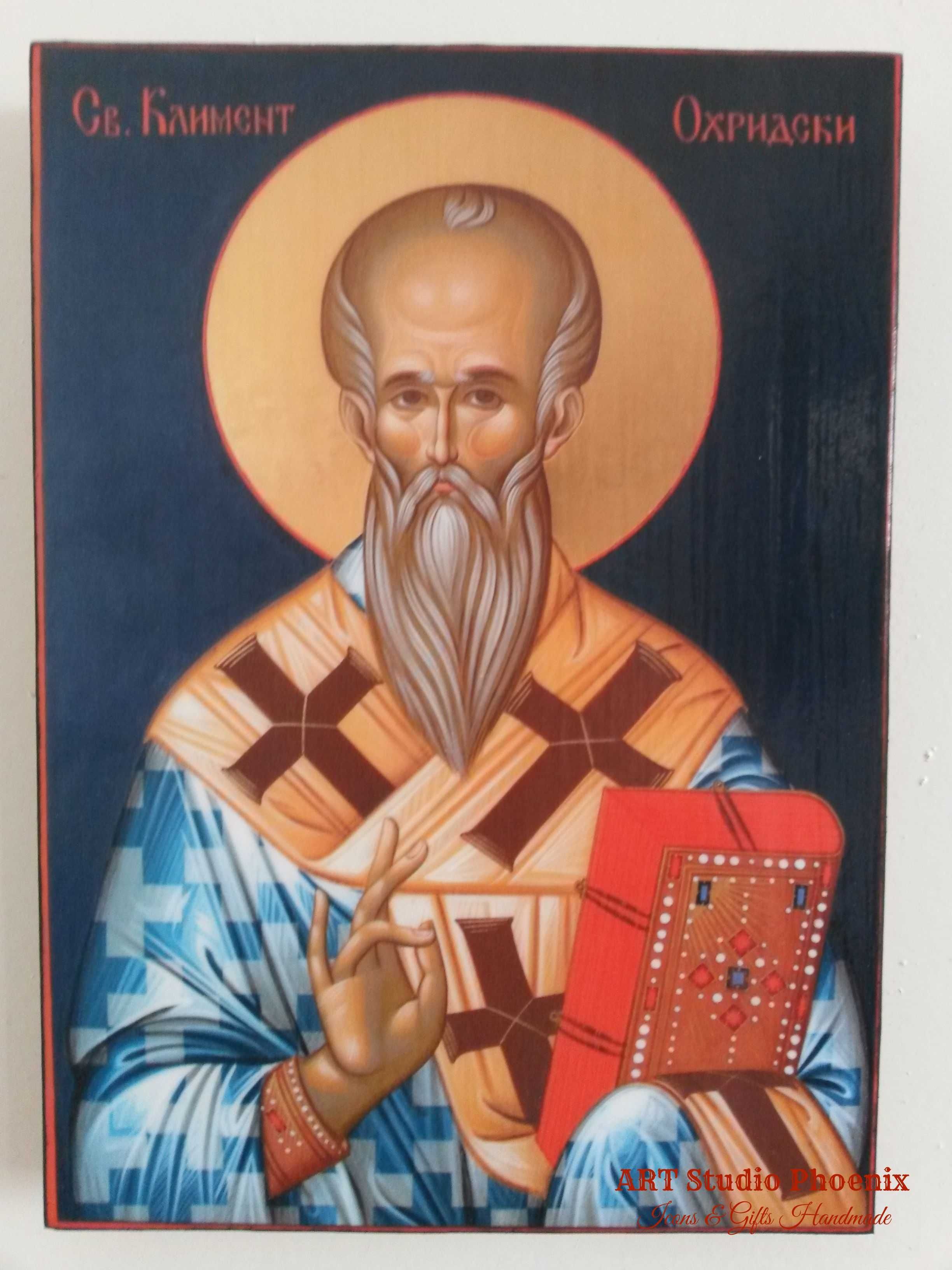 Икона на Свети Климент Охридски icona Sveti Kliment Ohridski