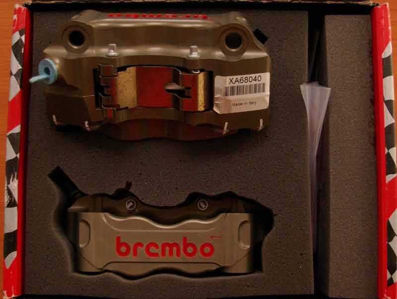 Спирачни апарати BREMBO - CNC 100 mm Radial Billet Caliper Kit