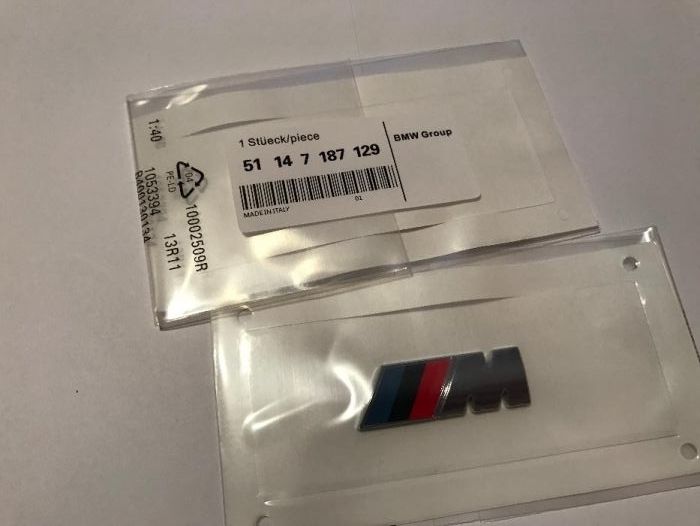 Emblema BMW M aripi abs crom