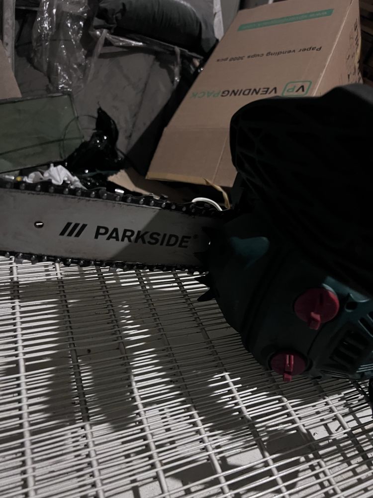 малка бензинова резачка  parkside