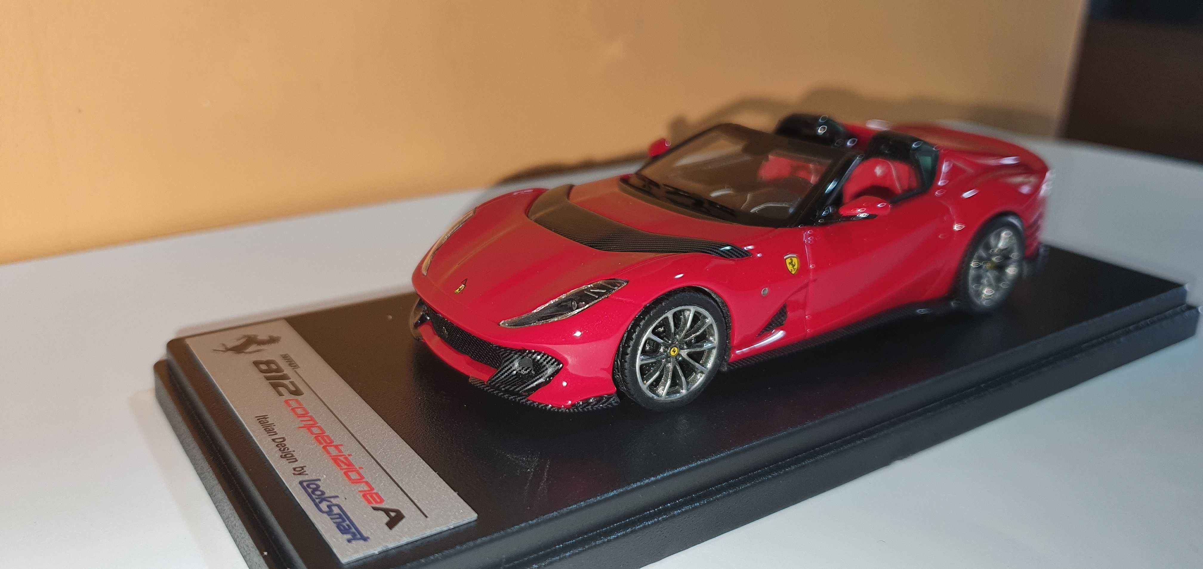 Macheta Looksmart 1:43 Ferrari 812 Competizione A Rosso TRS MY2022