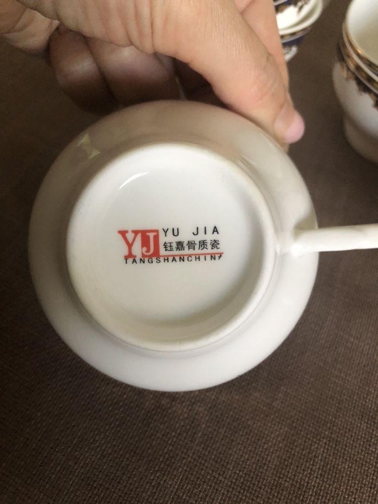 Сервиз кофейный Китай, 12 предметов, тонкий