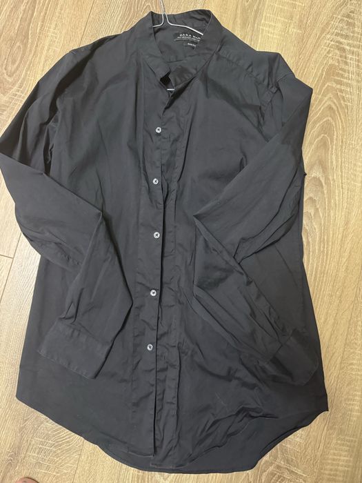 Cămașă ZARA MAN – Slim Fit – Neagră (mărimea M)