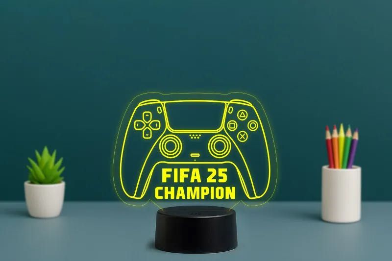 Lampa LED 3D Controller Personalizabil – 239 lei – Livrare Gratuită