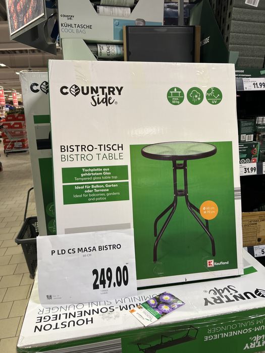 Masa sticla rotunda