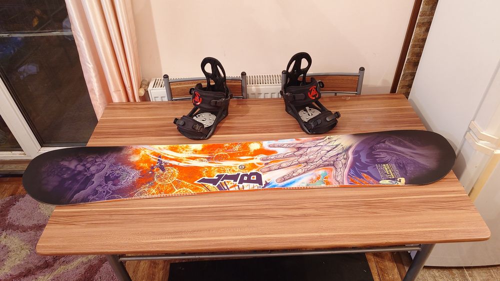 Placa Snowboard Lib Tech T Rice 157cm cu Legaturi K2 L
