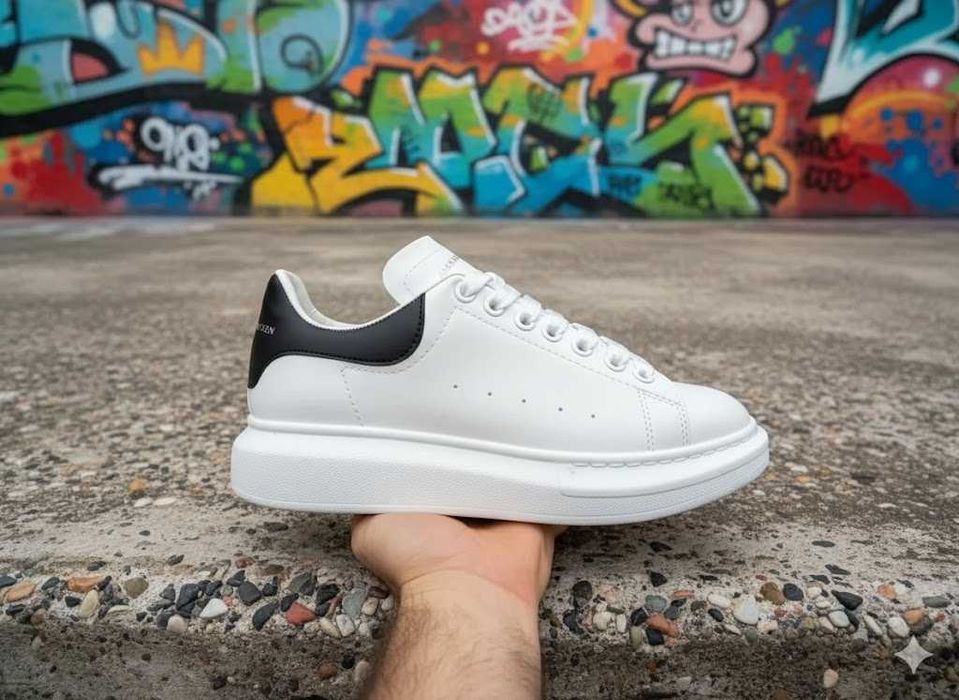 Adidasi Alexander Mc Q U E E N Alb - Marimi 36-45 - Adidasi Casual