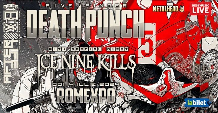 Vand 2 bilete la Five Finger Death Punch , categoria A