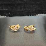 ( B29561.1 / Ag28 Doi Baieti ) Cercei Aur 14K - 2.78 grame / 960 lei