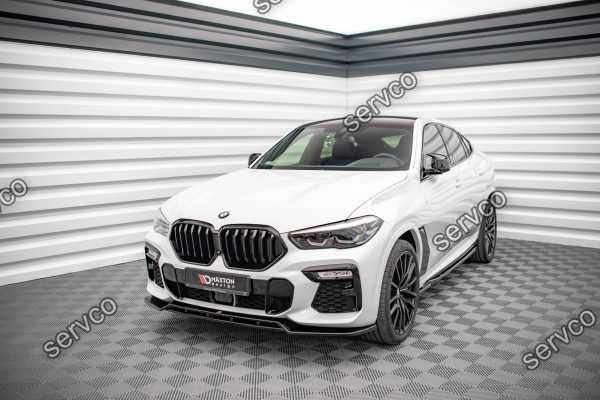 Prelungire bara fata BMW X6 G06 2019-2023 V2 MAXTON DESIGN