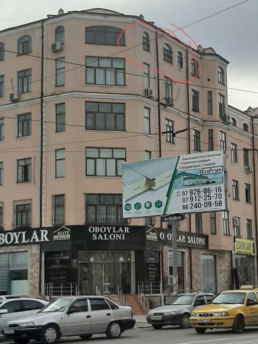 Ижарага  уй берилади  2 хонали  кв 6 каватда лифт йук факат оилага