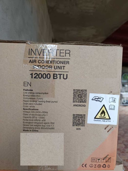 Aer conditionat VORTEX, 12000 BTU, nou, in cutie