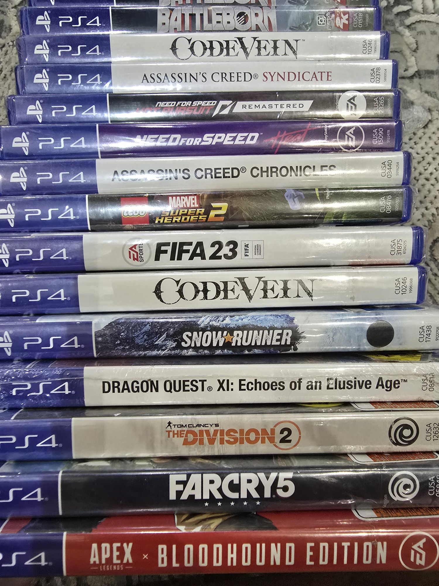 Новые запечатаннве диски для ps4 с гарантией.