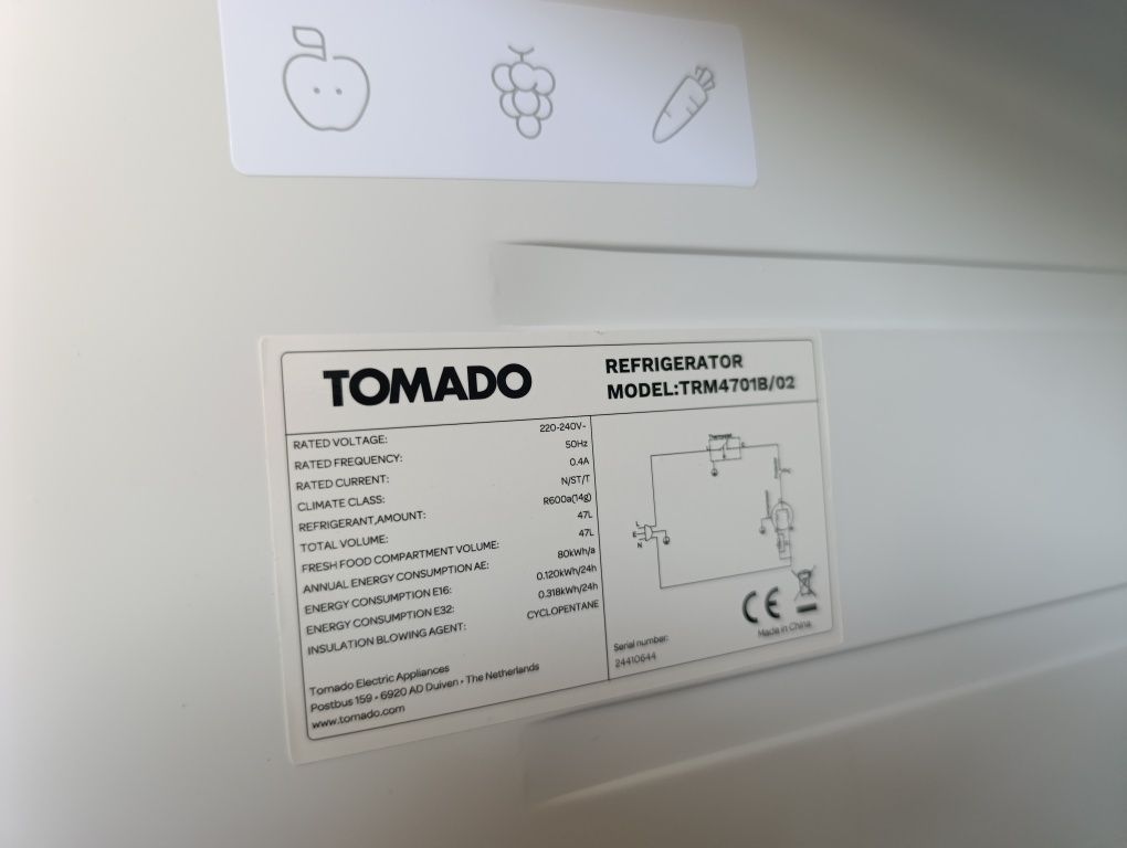 Ново Ретро Tomado Хладилник