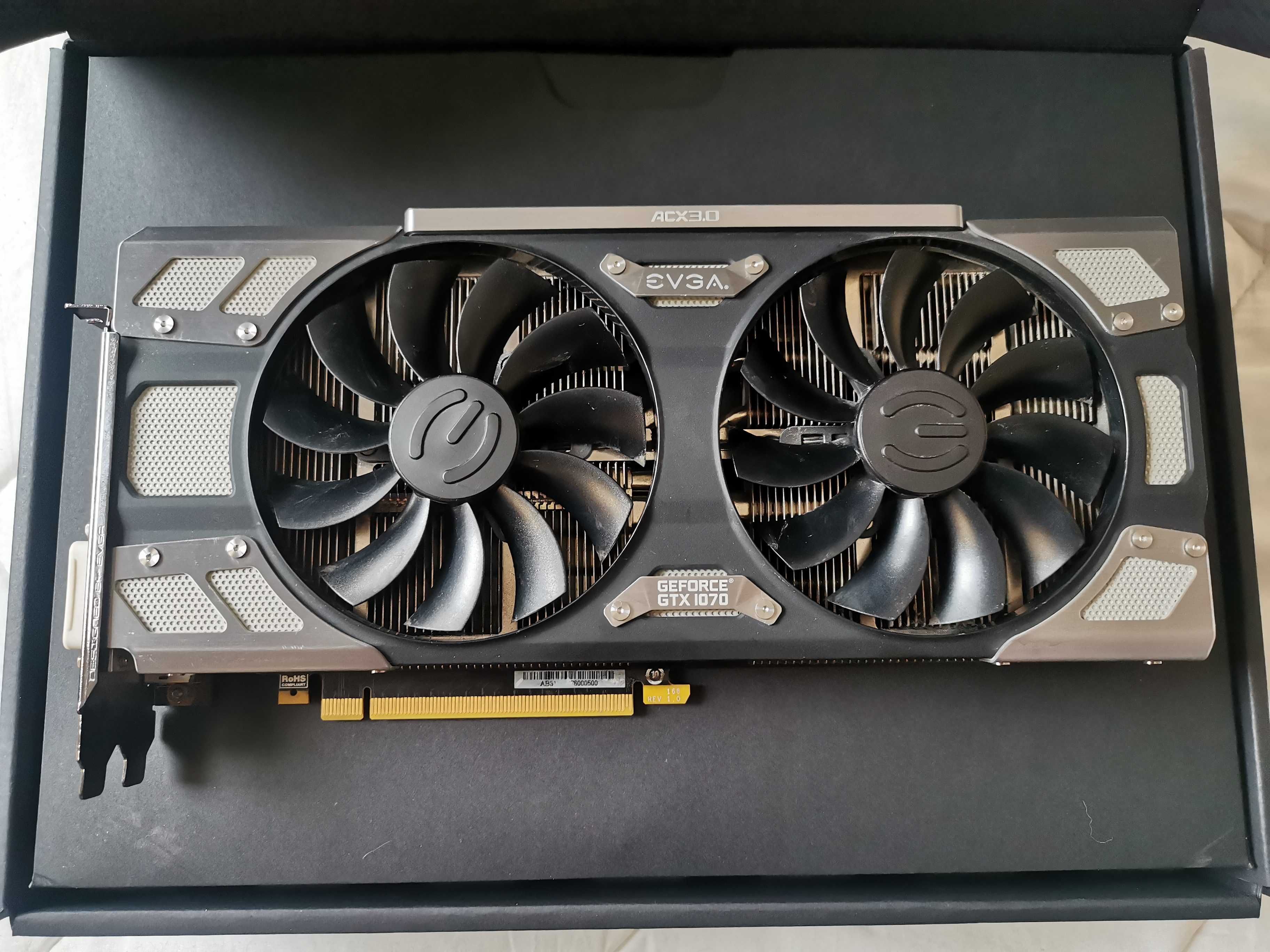 Видеокарта EVGA GeForce GTX 1070 8GB