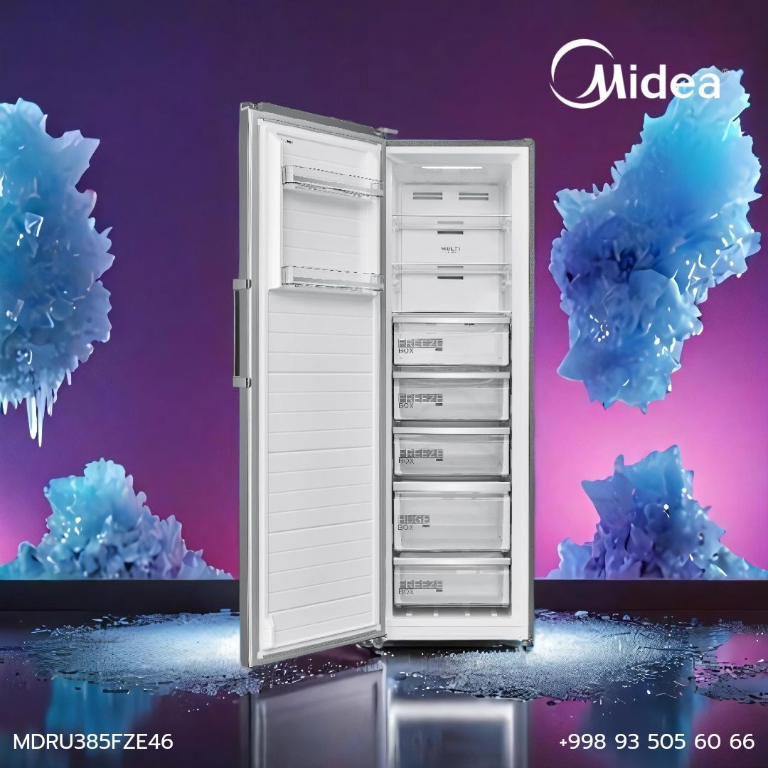 Морозильник стоячий Midea 272 L | MDRU385FZE46