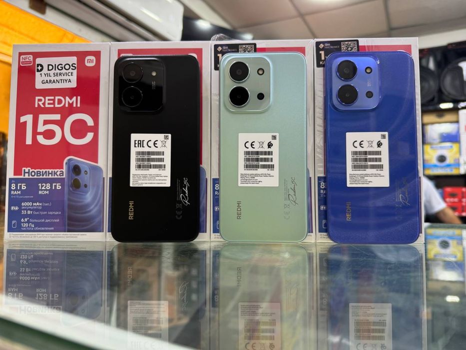 Redmi 15 c 8/128 12/128 16/256 GB