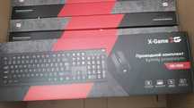 Клавиатура X-Game XD-1100, Black, USB + мышь