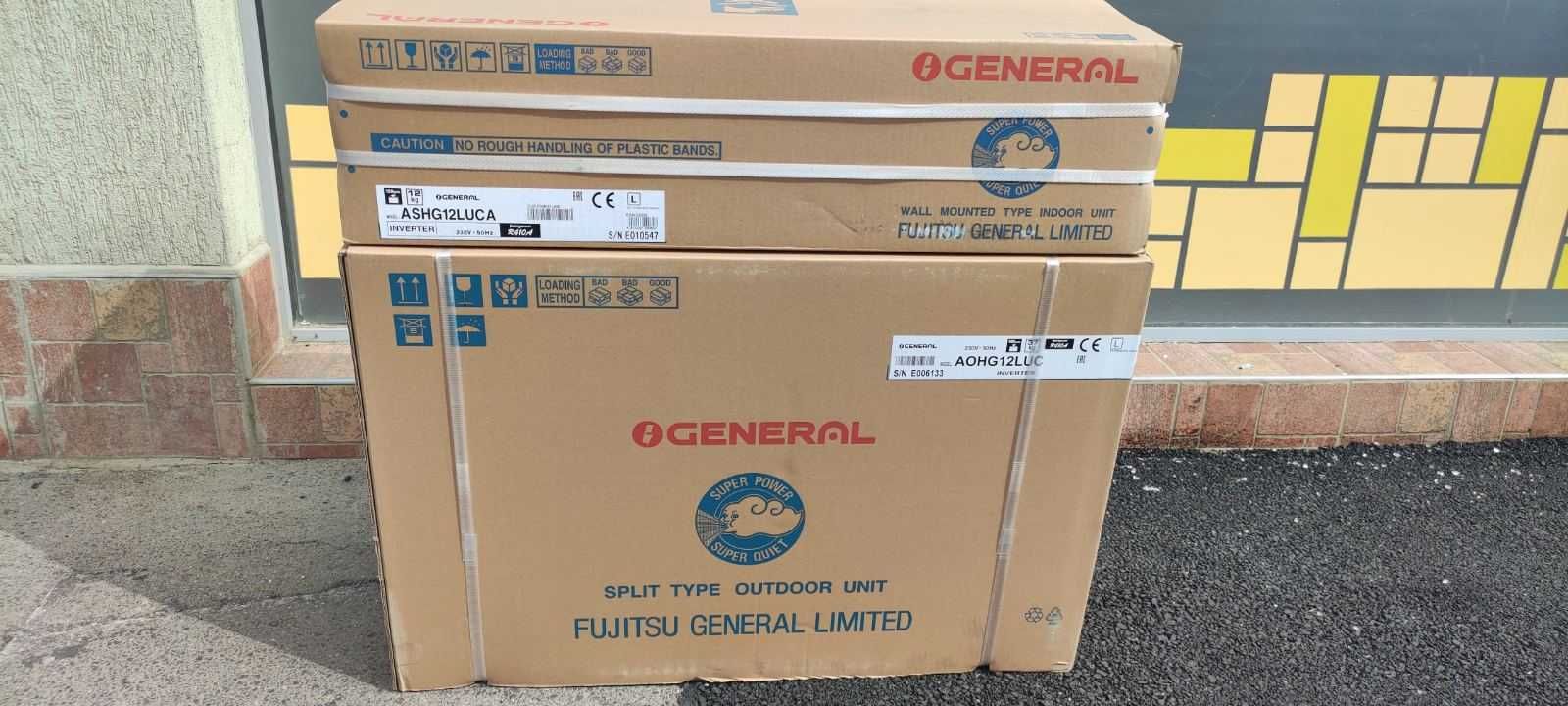 Fujitsu General ASHG12LMCA 12000 BTU, Клас A++  с включен монтаж