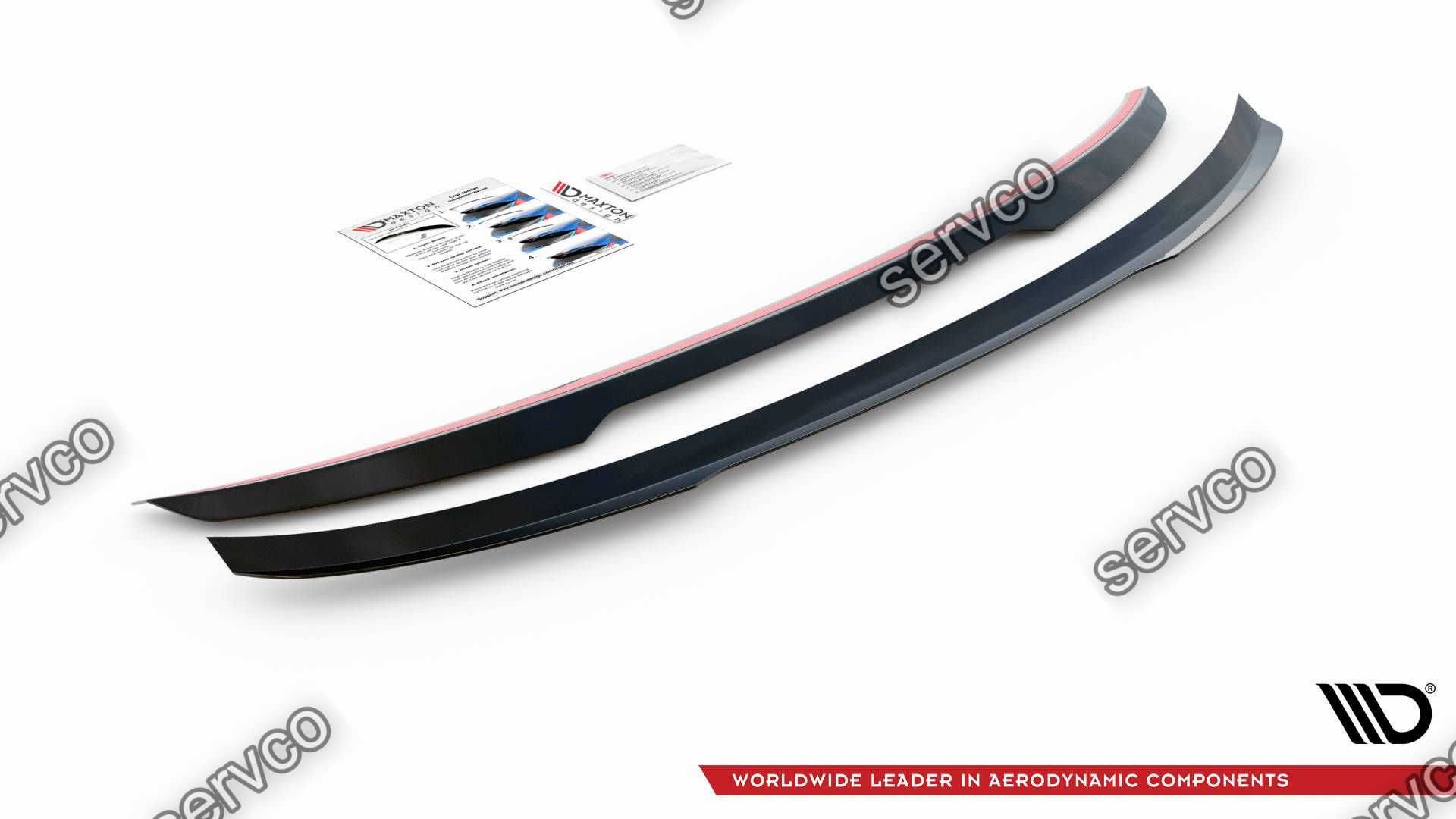 Eleron spoiler cap Bmw Seria 7 F01 M-Pack 2008-2013 v1 - Maxton Design