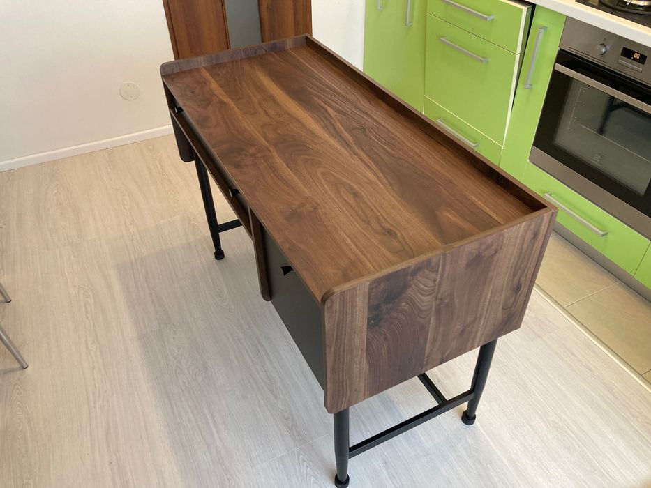 Birou nuc/negru Harvey Park - Mobexpert