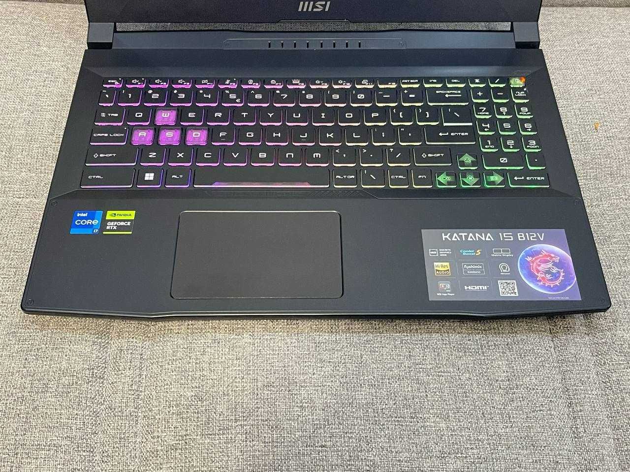 MSI KATANA 15 /  I7 12650H (16 ЯДЕР) 16Gb / 1TB / RTX 4070 / 144HZ
