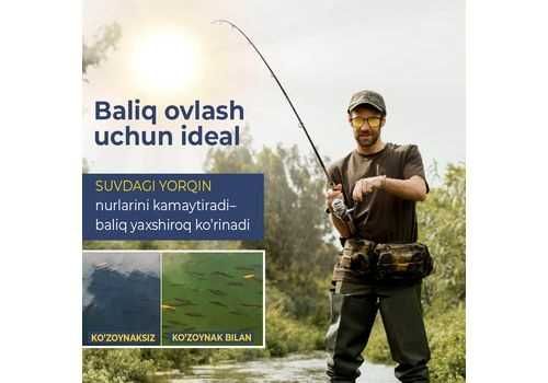 Magniklip 6 in 1 polarizatsiya ko'zoynaklari