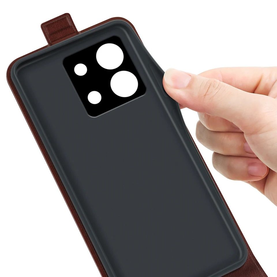 Xiaomi Redmi Note 14 / 14 Pro / 14 Pro+ / Вертикален кожен калъф