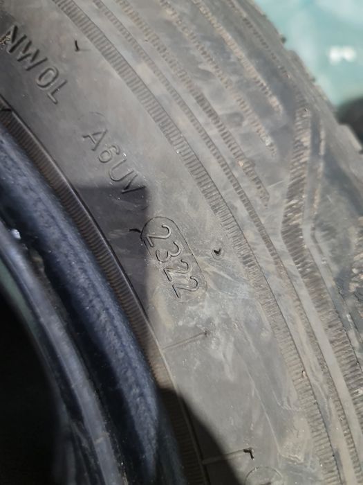 2x 215/65/16C M+S GOODYEAR 2022 5MM Stare impecabila