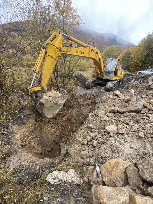 Demolari excavari piconari fundatii drumuri forestiere constructii